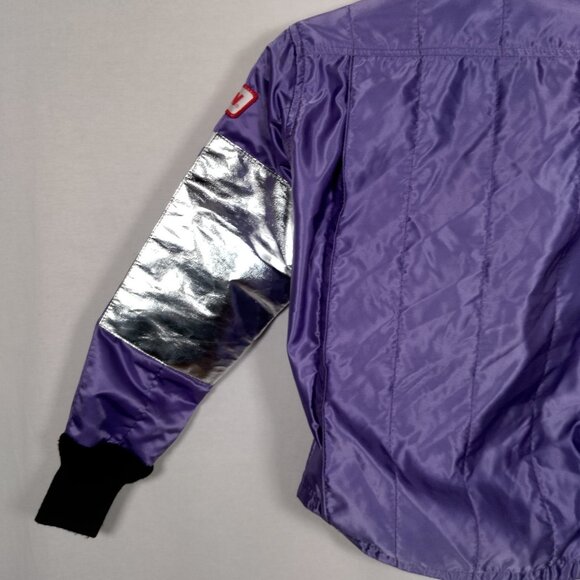 Vintage Simpson Racing Jacket Women Small Purple Double Layer Driving - Picture 14 of 16